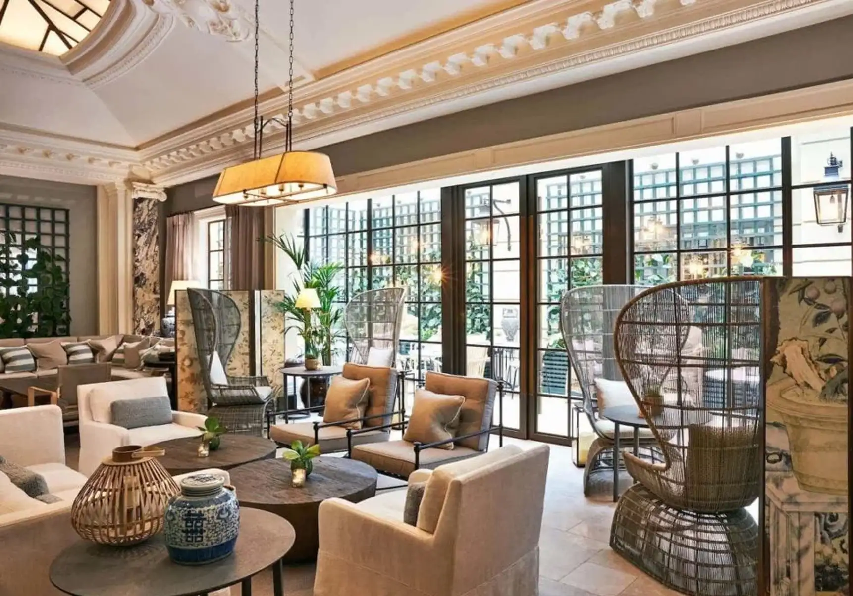 Indoor summery venue